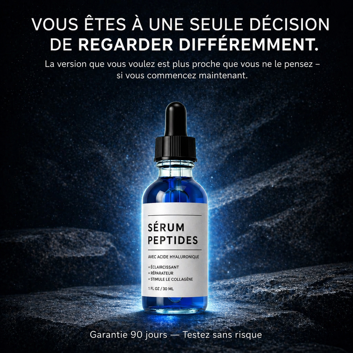 Sérum Peptides, Réparateur (30ml)