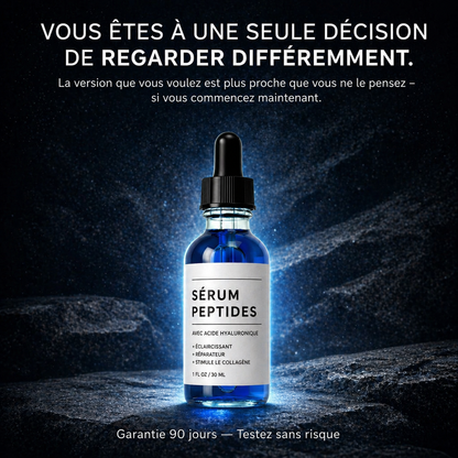 Sérum Peptides, Réparateur (30ml)